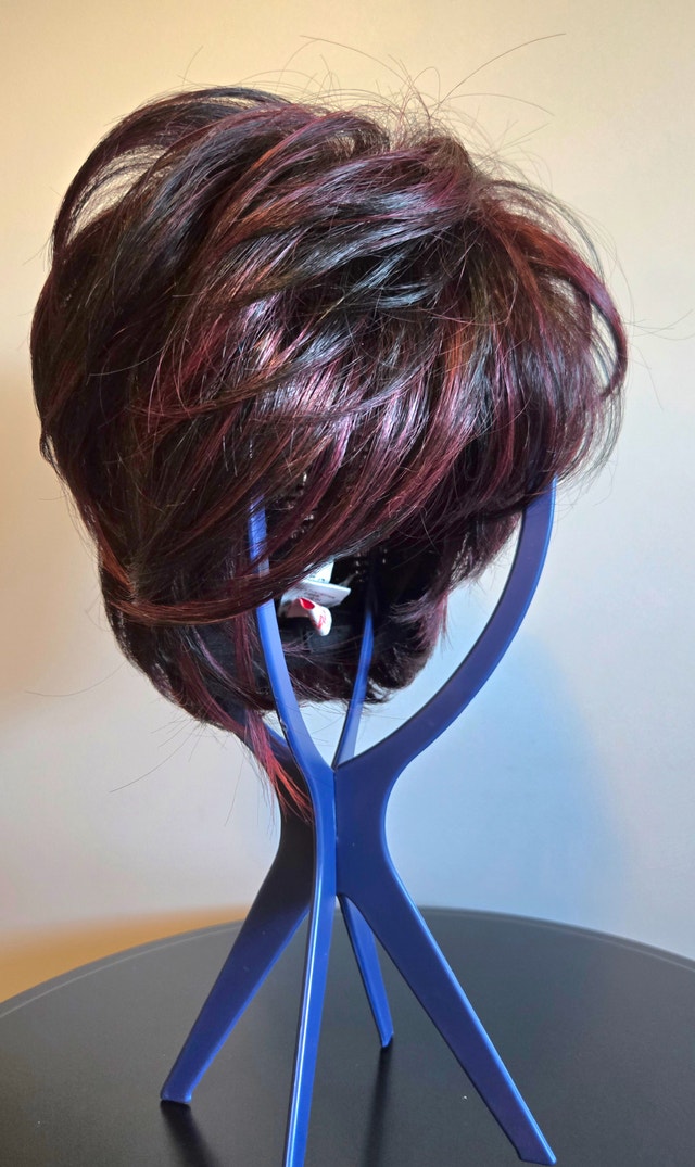 TressAllure Wig - Angled Pixie - Black Burgundy - photo 2