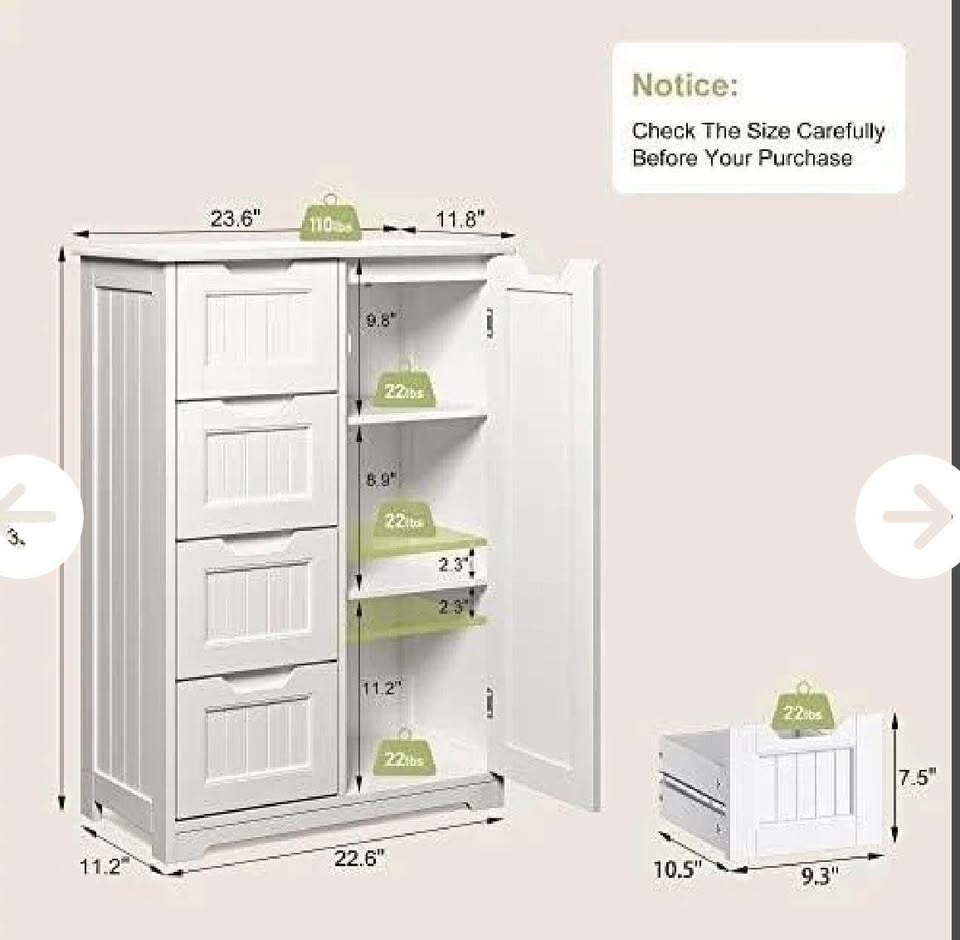 new open box kitchen pantry cabinet - photo 2