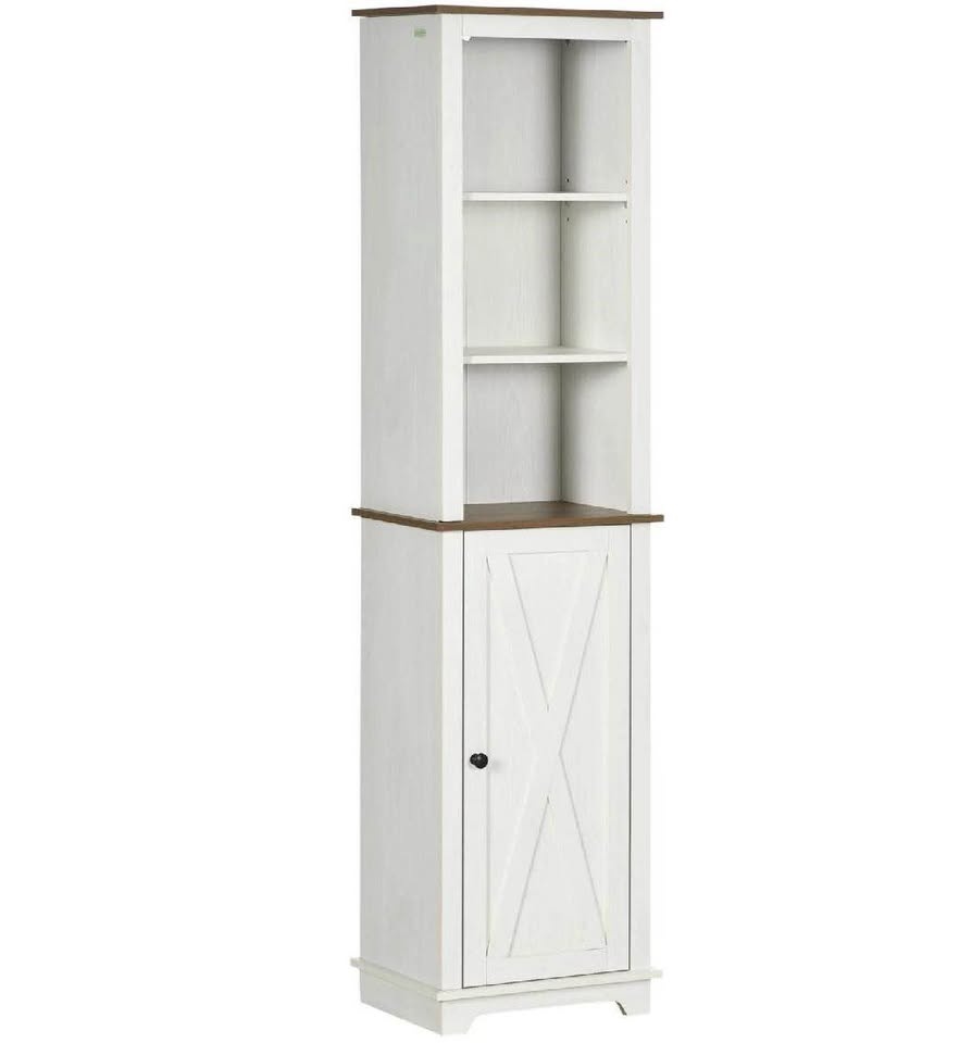 new open box tall slim bathroom storage - photo 2