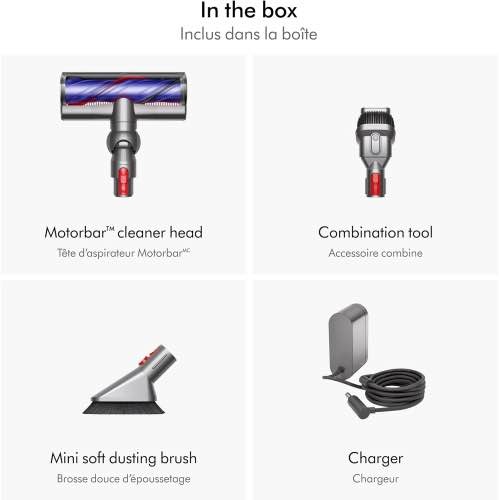 Dyson V7 Advanced Cordless Stick Vacuum - Silver - photo 2