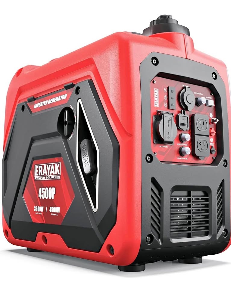 ERAYAK 4500W Portable Inverter Generator