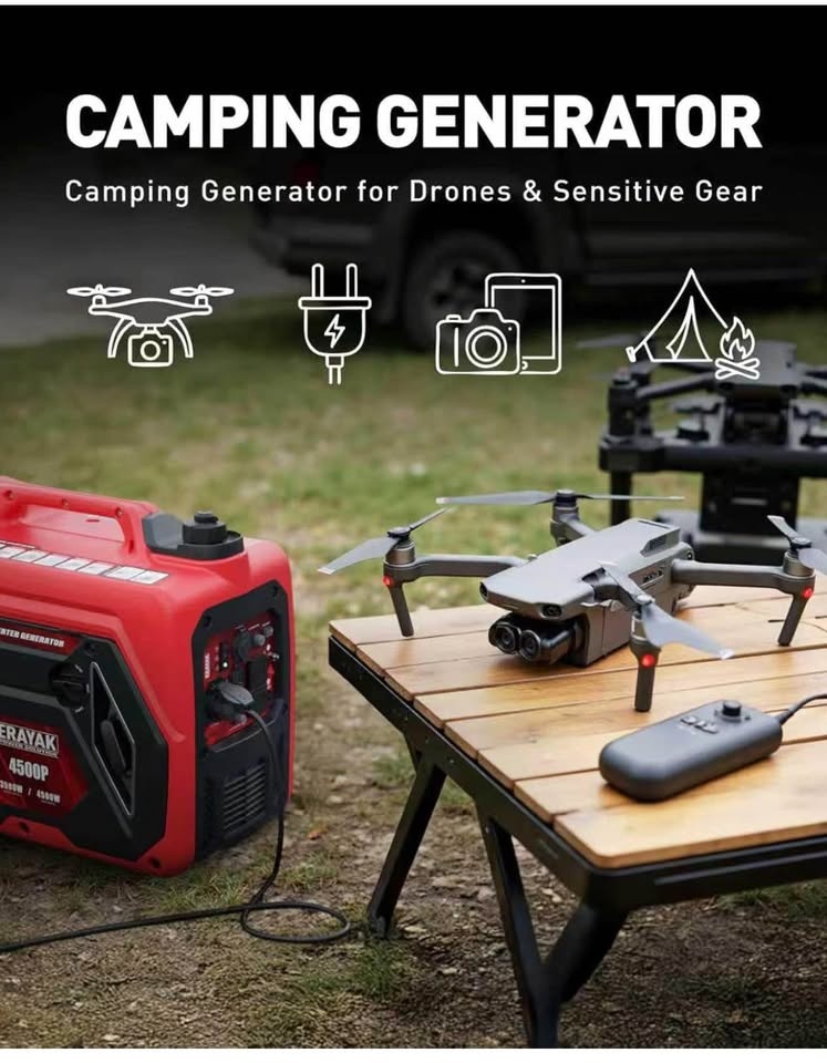 ERAYAK 4500W Portable Inverter Generator - photo 3