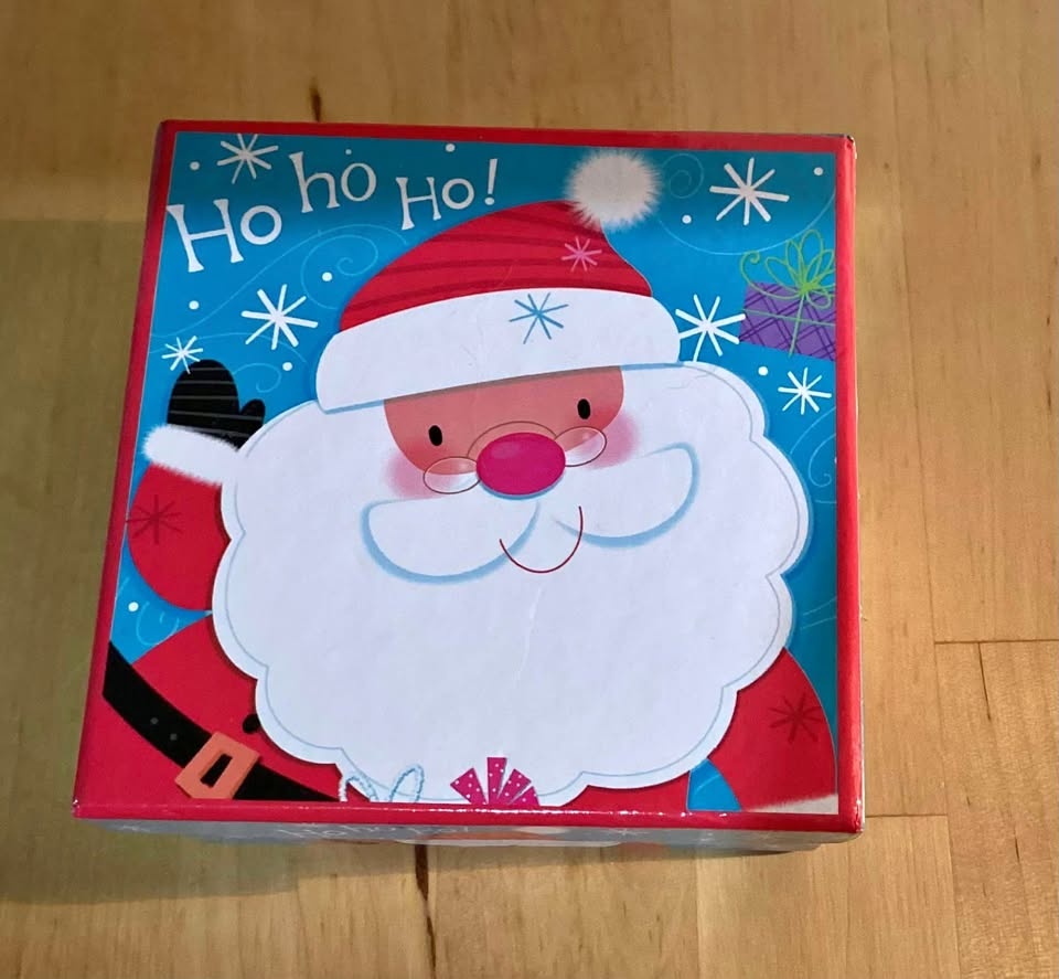 Christmas boxes and tins