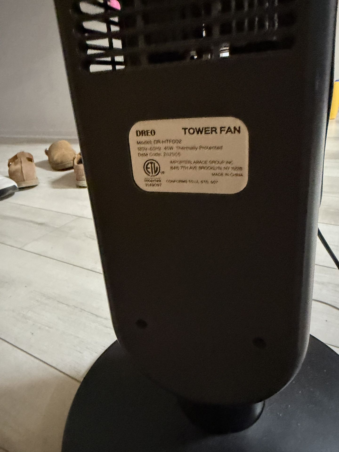 Dreo Tower Fan with Remote (Retails for $90) - photo 3
