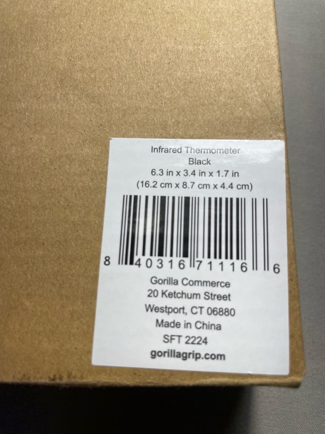 Gorilla Grip Infrared Thermometer Gun - photo 4