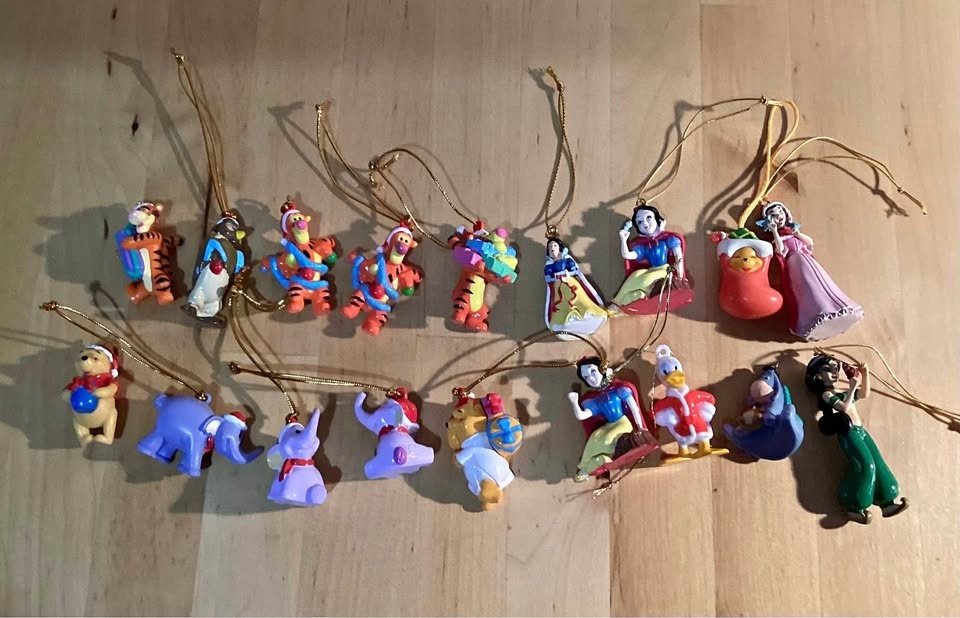 Disney Christmas tree mini ornaments