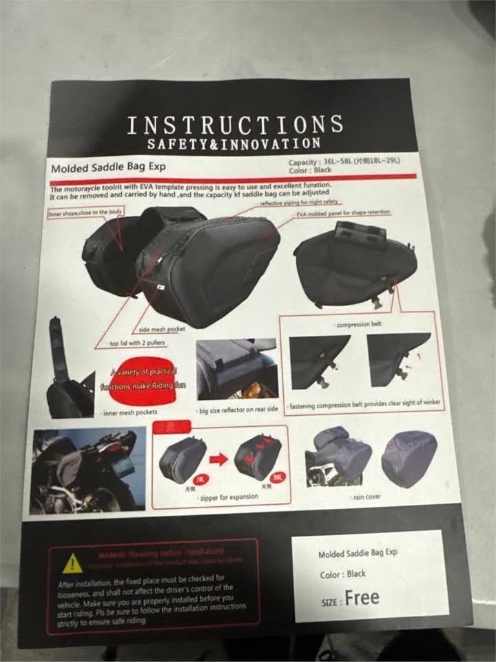 Motorcycles Saddle Bags - photo 5