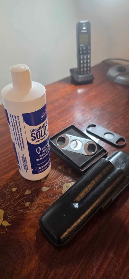 Leather Cigar Case + Cigar Cutter - photo 5