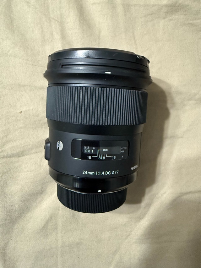 Sigma 24mm f/1.4 DG HSM Art (Nikon F-Mount) + Case - photo 4