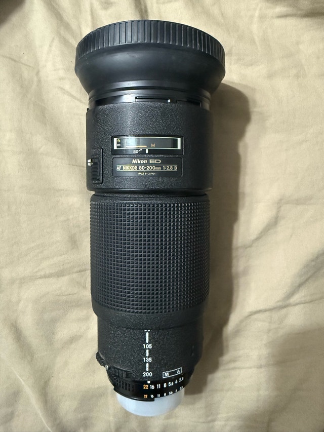 Nikon AF Nikkor 80-200mm f/2.8D ED – Pro Telephoto Zoom