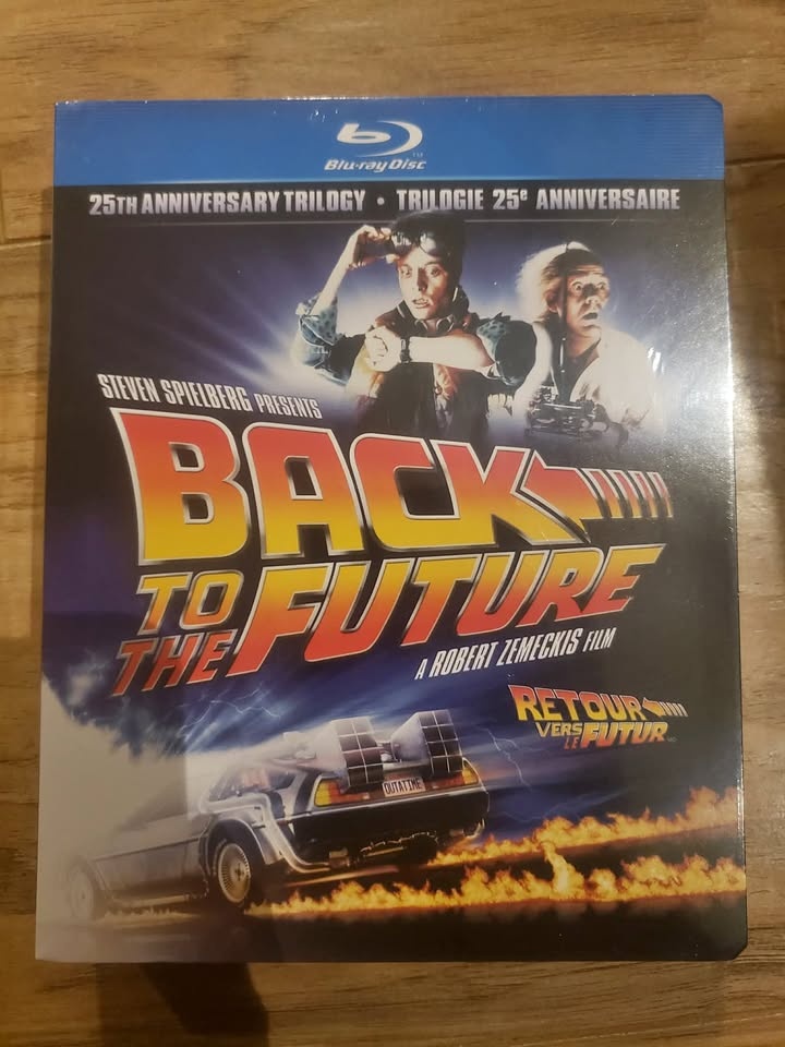 Back to the future Trilogy Blu ray bluray