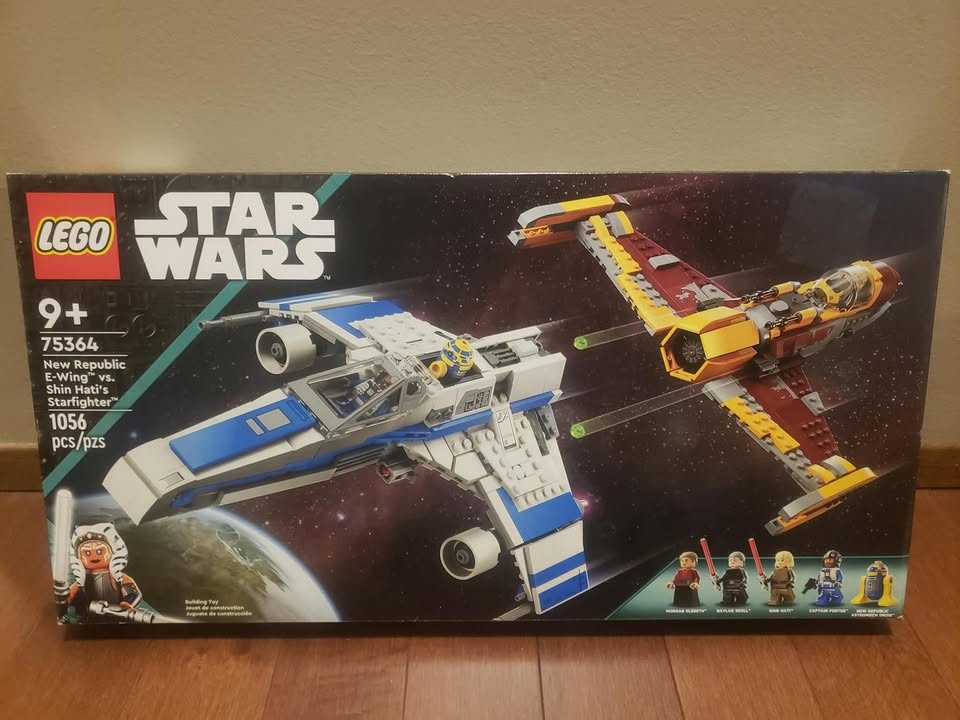 LEGO Star Wars E-wing vs. Shin Hati's Starfighter 75364