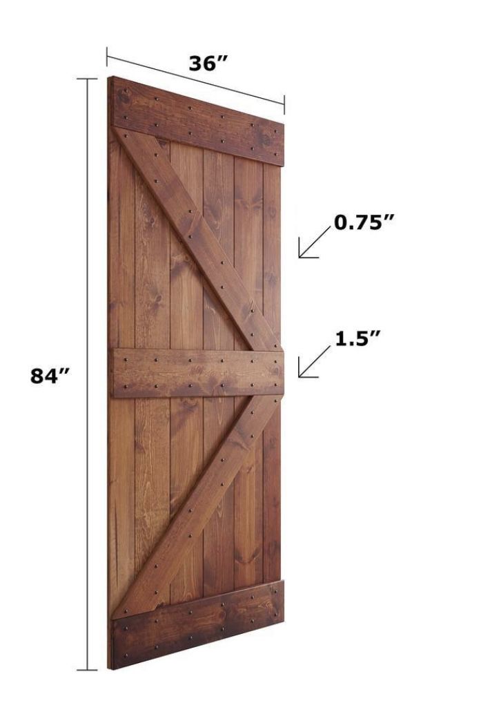 Wooden Barn Door - photo 4