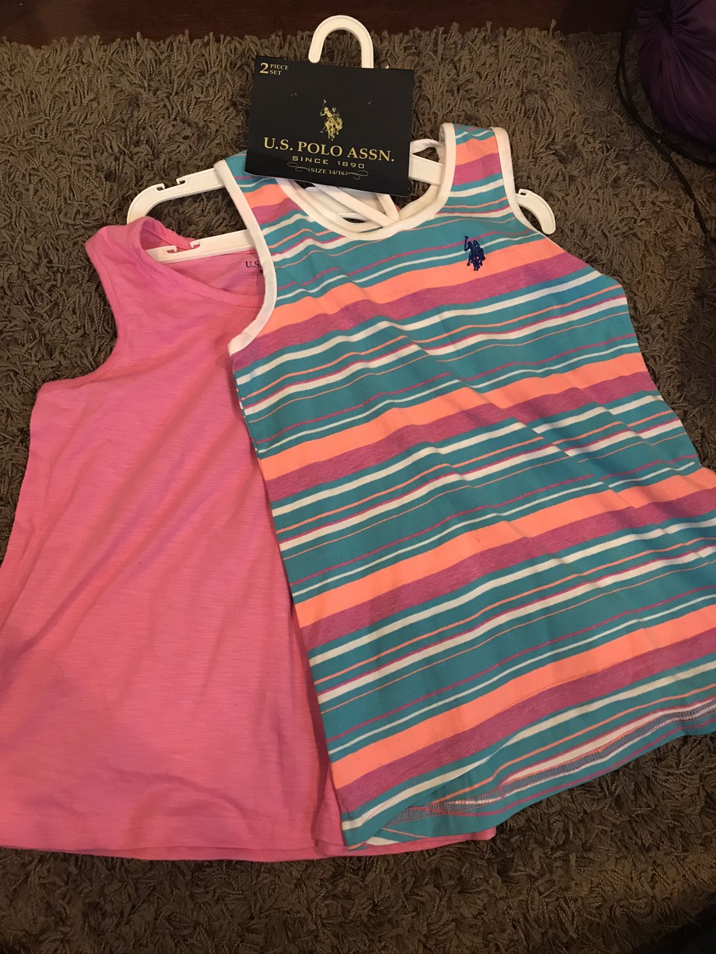 Size 12-14, short, blouse, romper, jeans, brand new. $7-10 each