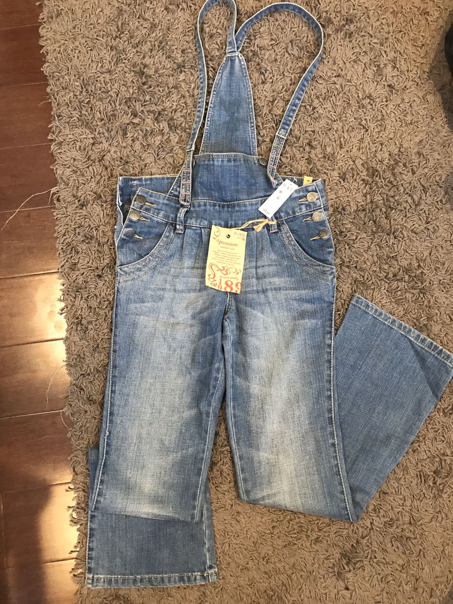 Size 12-14, short, blouse, romper, jeans, brand new. $7-10 each - photo 4