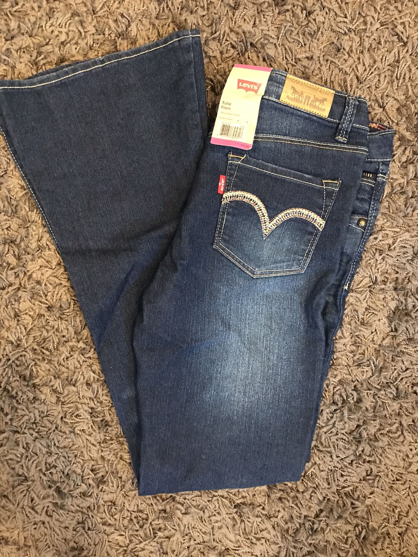 Size 12-14, short, blouse, romper, jeans, brand new. $7-10 each - photo 5