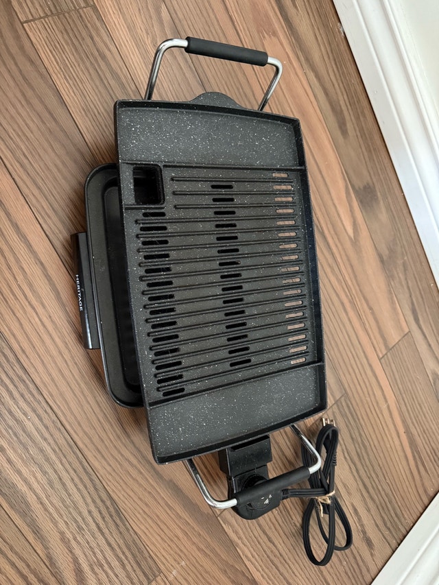 Heritage Electric Grill – Non-Stick & Easy to Clean - photo 3