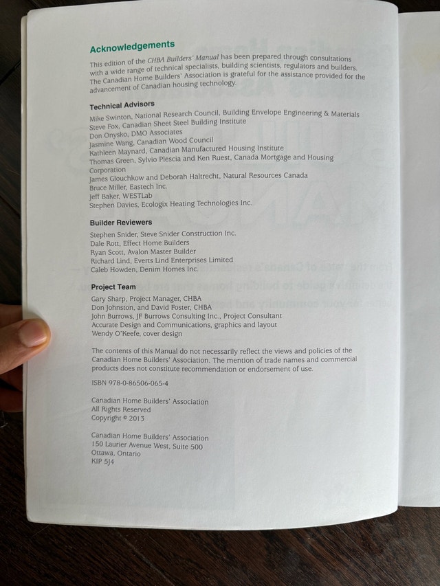 Canadian Home Builders Manual - photo 3