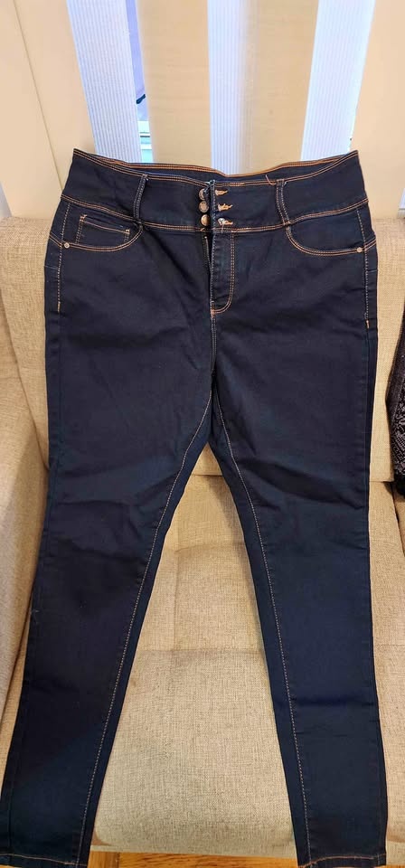 Women's wax jeans