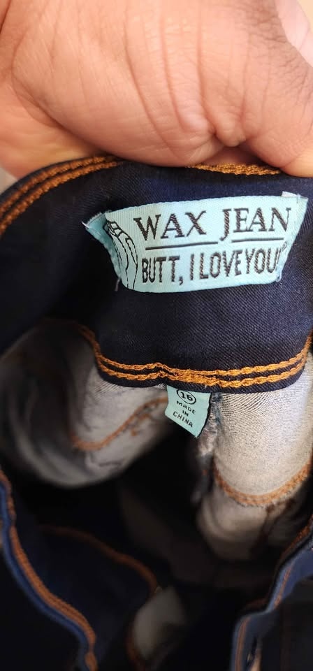 Women's wax jeans - photo 5