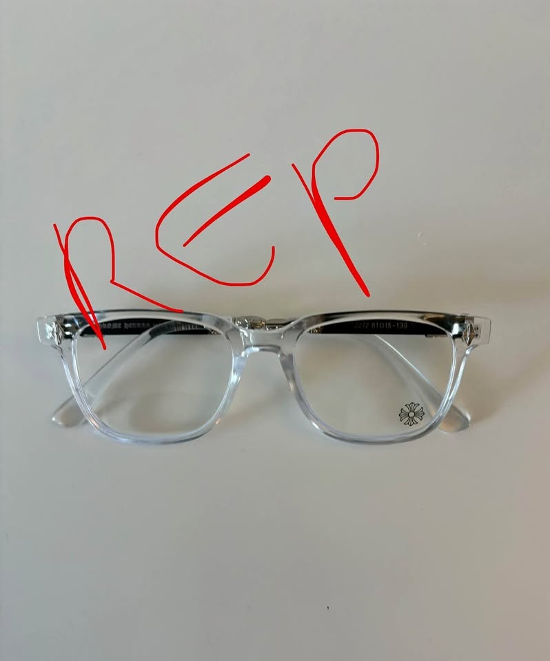 Chrome Hearts Glasses - Clear