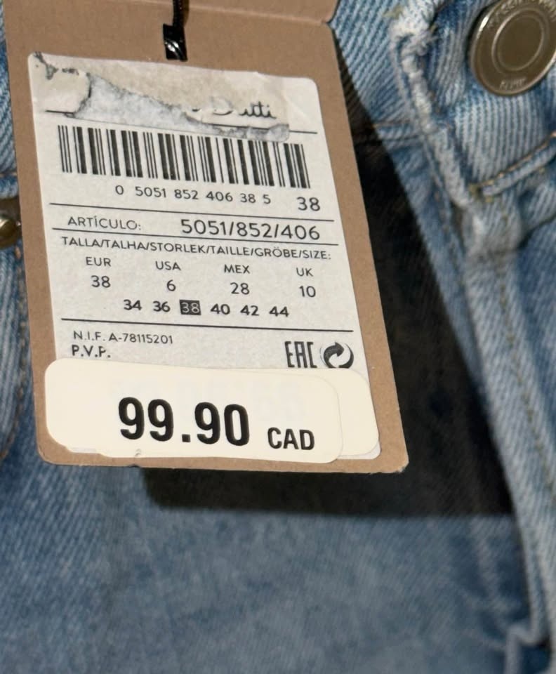 Brand New Massimo Dutti Straight-Leg High-Waist Jeans - photo 4