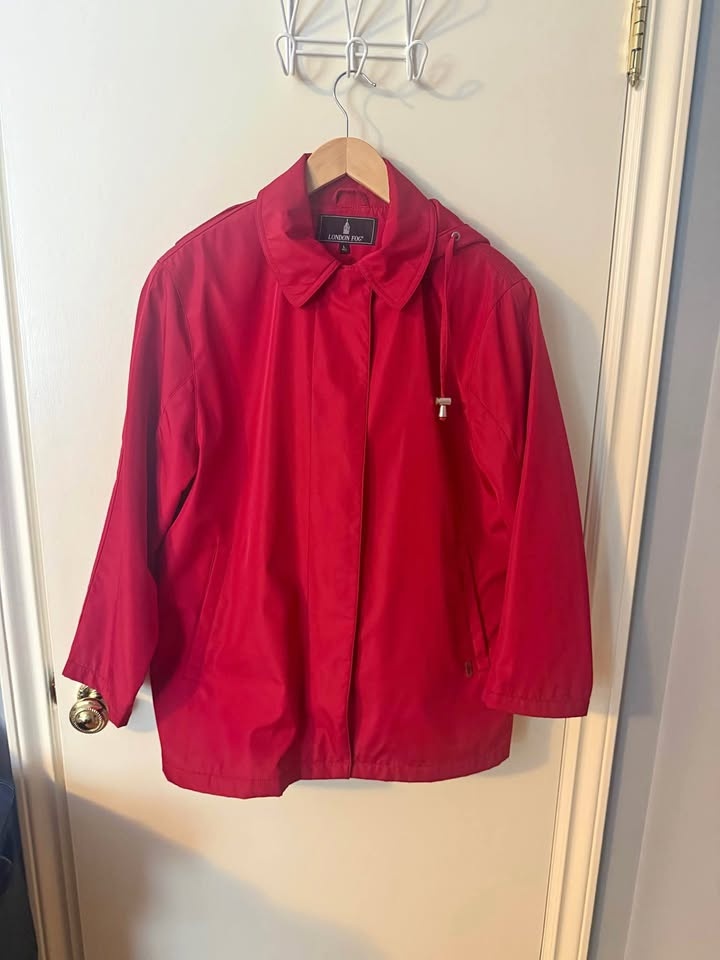 Vintage Ladies London Fog Rain Jacket - With matching Bucket Hat