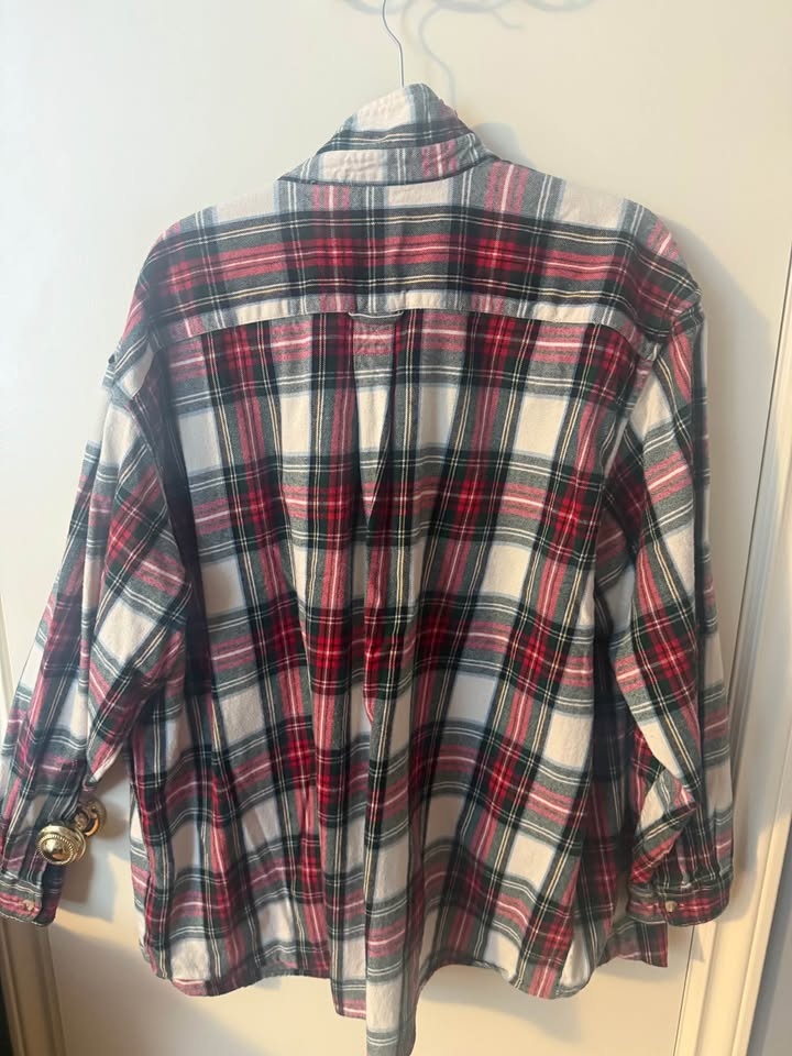Vintage Men’s Flannel Shirt - Size 4XL - photo 2