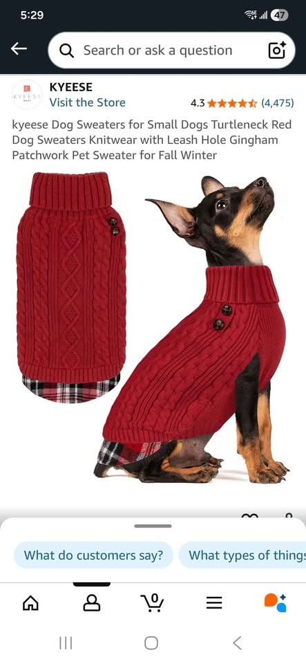 Kyeesa dog sweater - photo 4