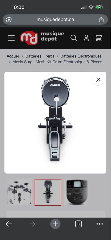 Alesis Surge Mesh Electric Drum Kit - photo 3