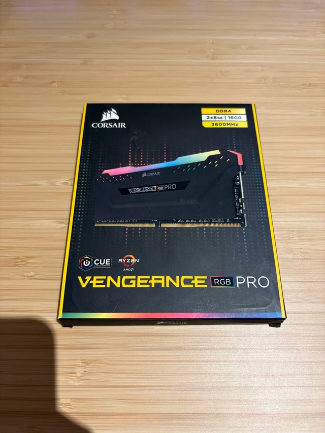 Corsair Vengeance RGB Pro Ram 16GB (2x8GB) 3600MHz