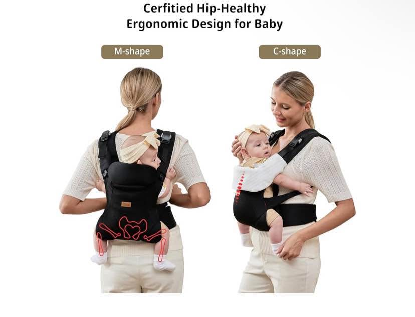 Baby Carrier Newborn to Toddler up to 40lbs - photo 2