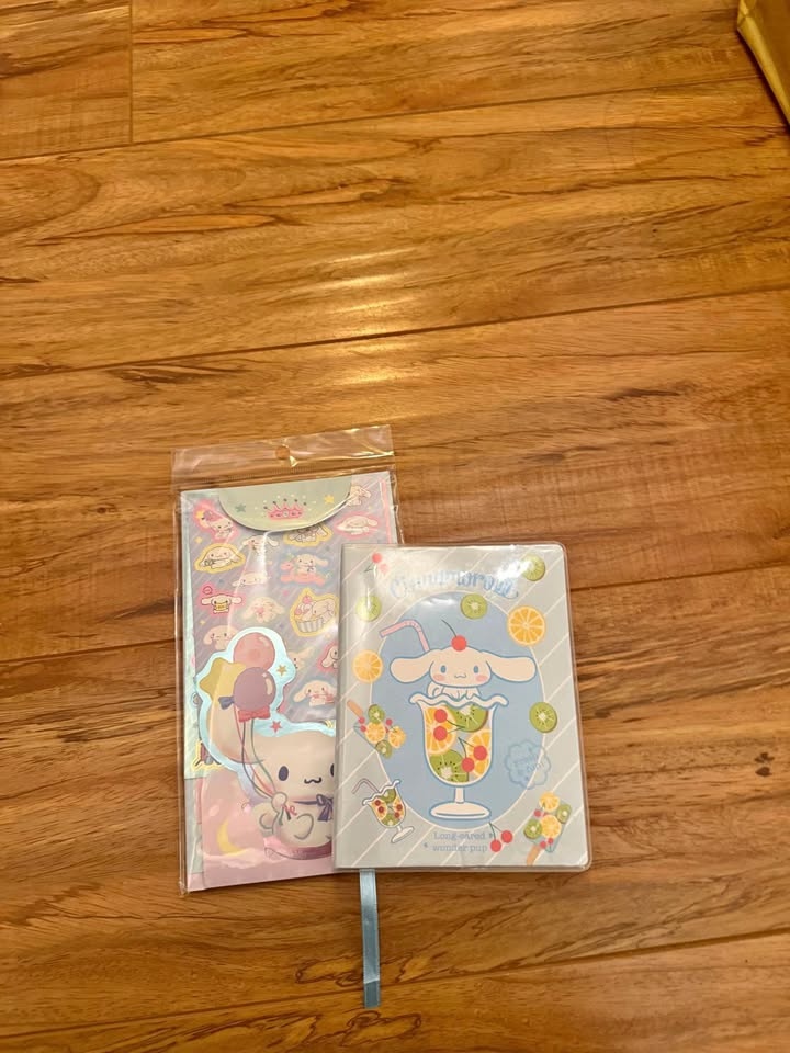 Brand New Cinamoroll Sticker+notebook