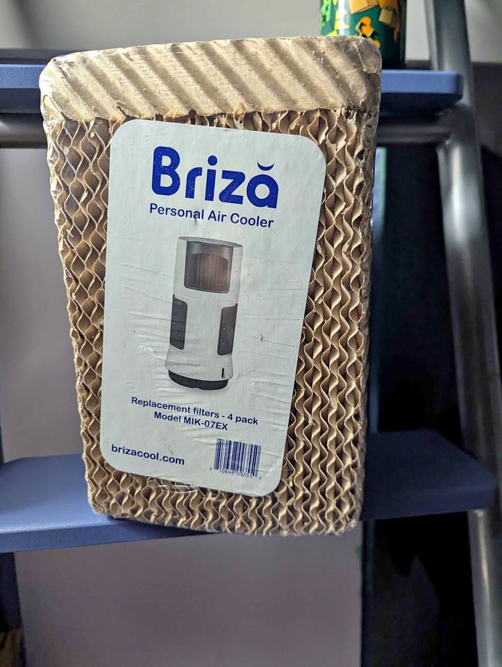 Briza Personal Air Cooler Replacement Filters - 4 pack