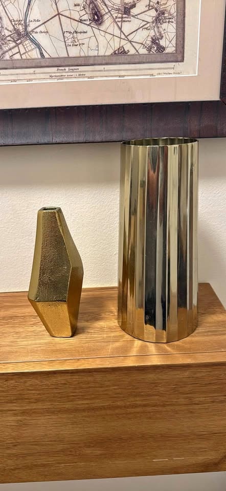 🧡 Mid-Century Modern Vases (2)