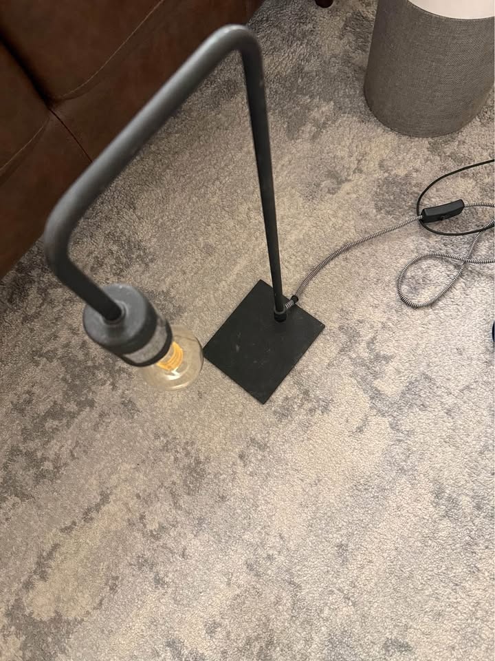 Modern Table Lamp with Exposed Bulb - photo 3