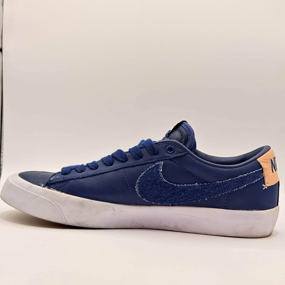 NIKE SB BLAZER LOW PRO GT PRM "DENIM SWOOSH" - 9.5 Men’s