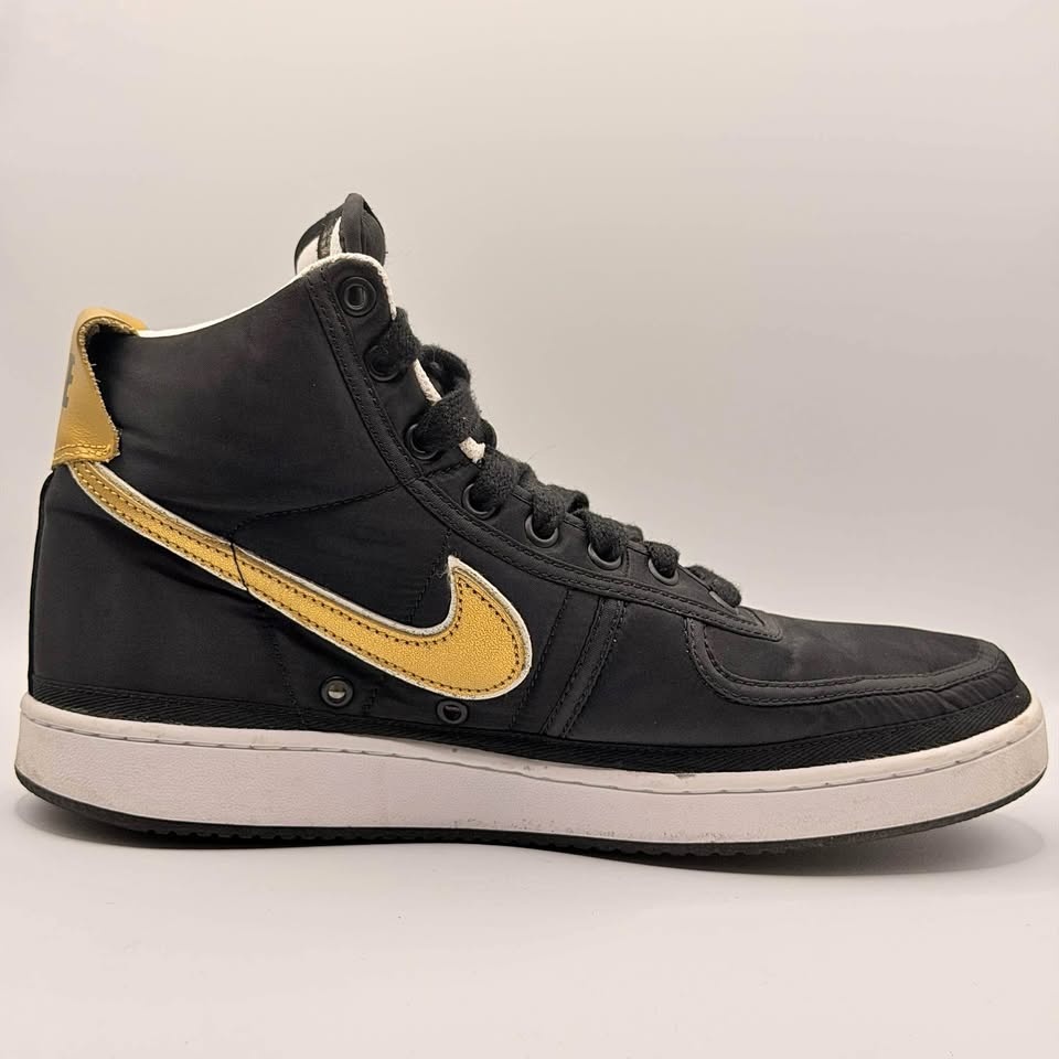 Nike Vandal High Supreme 'Black & Metallic Gold' – Men’s 9.5