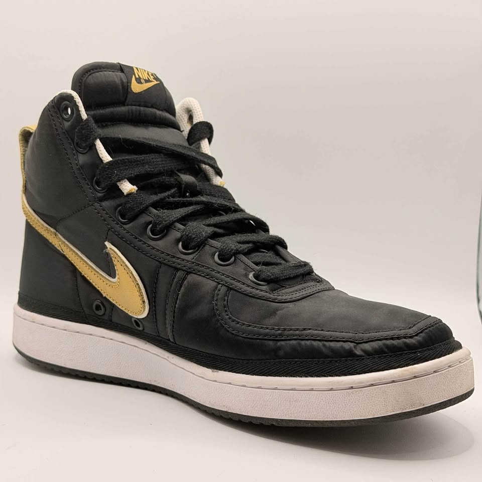 Nike Vandal High Supreme 'Black & Metallic Gold' – Men’s 9.5 - photo 2