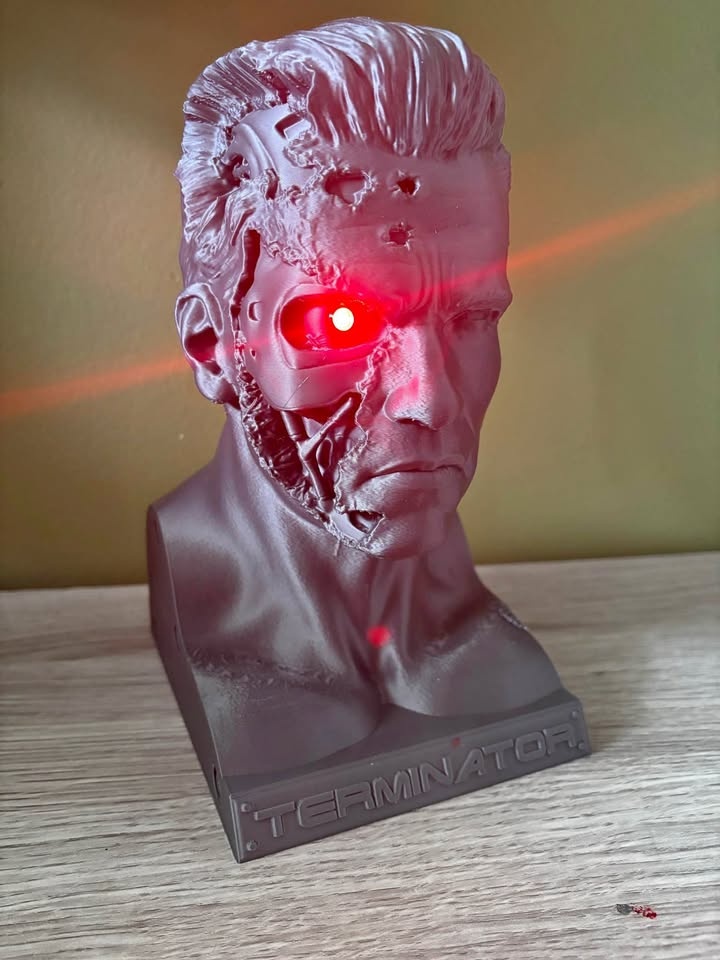 Terminator bust
