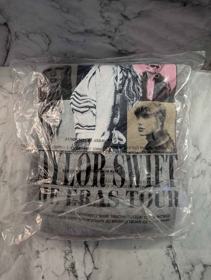 Taylor Swift The Eras Tour Heather Grey Crewneck L - photo 5