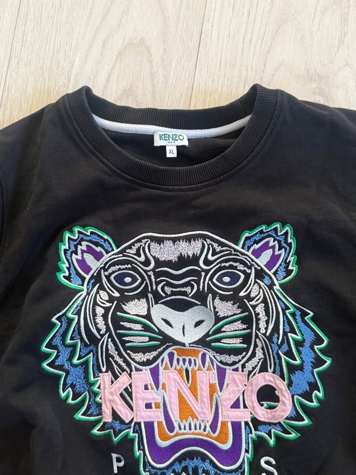 Women’s Kenzo Paris Tiger Embroidered Sweatshirt Size XL - photo 4
