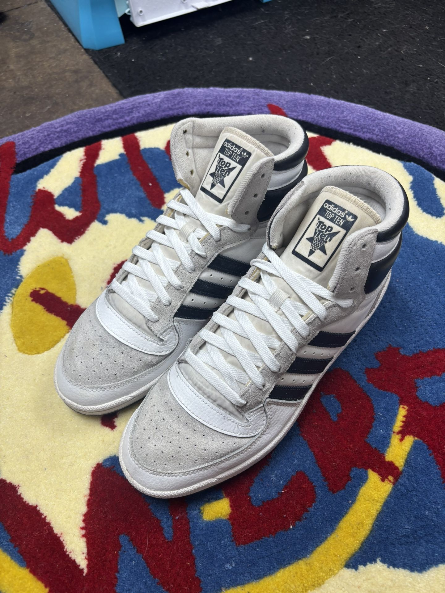 Adidas Top Ten Grey White - photo 2
