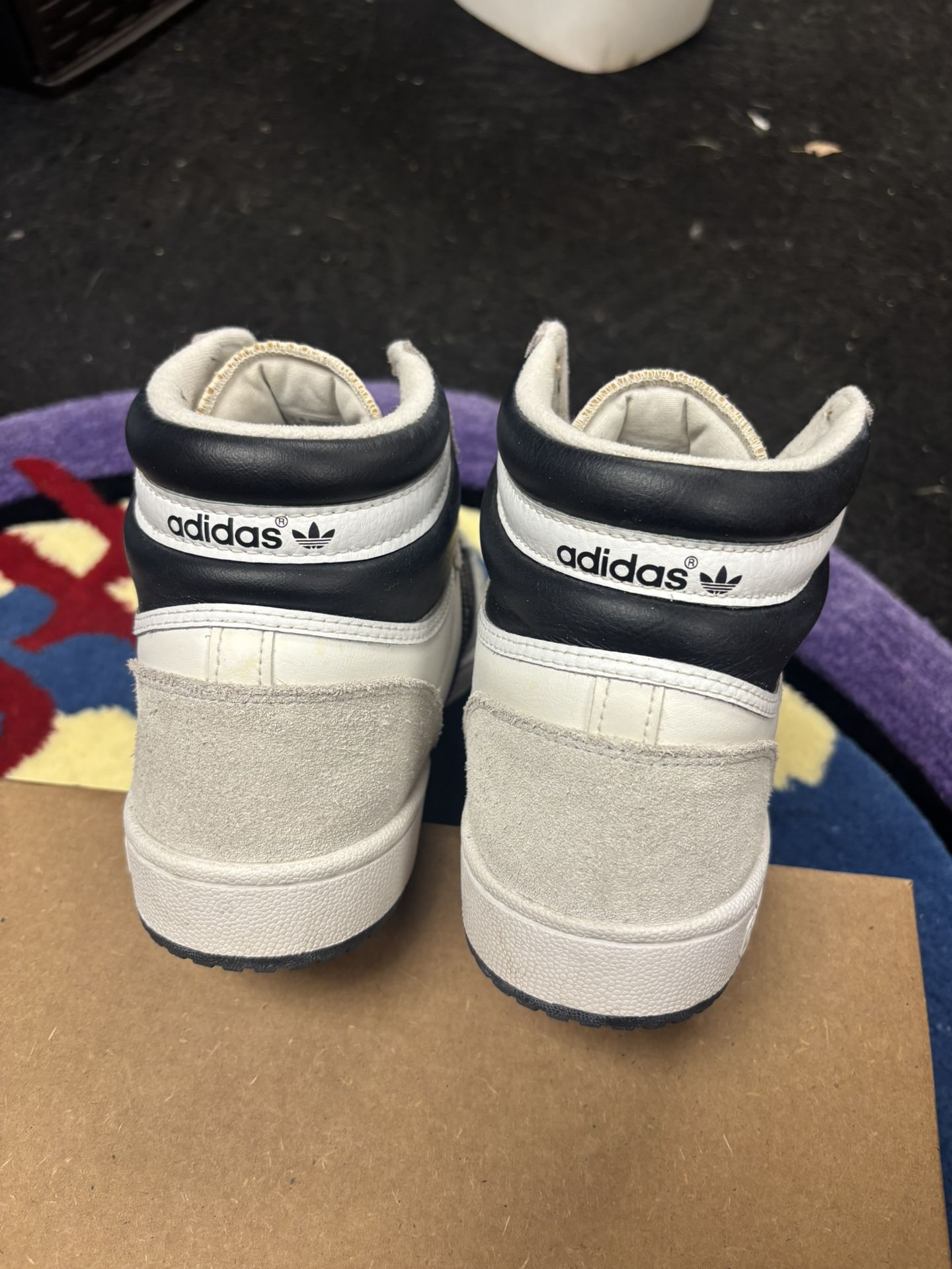 Adidas Top Ten Grey White - photo 4