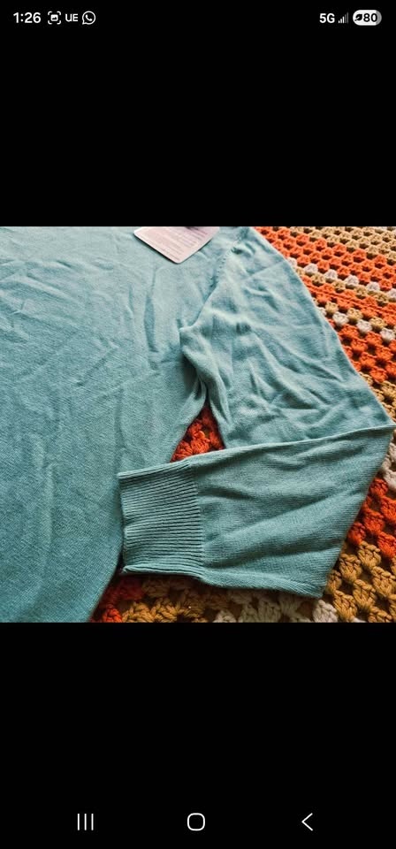 Size 12 Angora Cashmere Blend Womens Turtleneck Sweater - photo 4