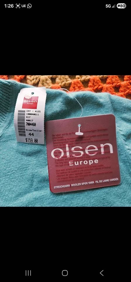 Size 12 Angora Cashmere Blend Womens Turtleneck Sweater - photo 5