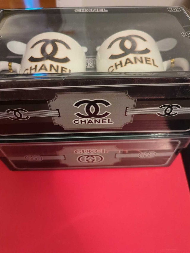 Gucci and Chanel cup porcelain sets wedding gift - photo 2