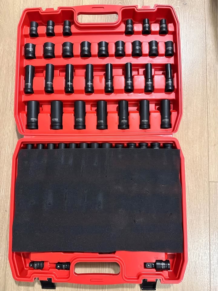 Brand New 65 PCS 1/2” Drive Impact Socket Set (Metric & SAE) – C - photo 2