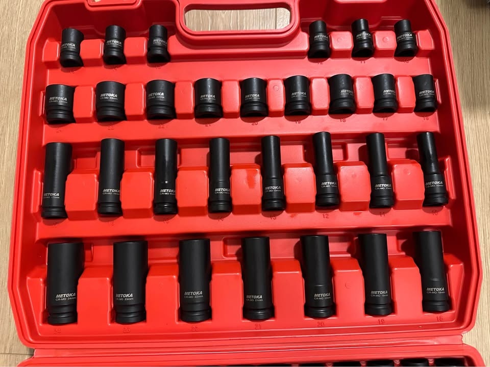 Brand New 65 PCS 1/2” Drive Impact Socket Set (Metric & SAE) – C - photo 4