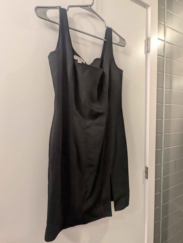 Vintage 2000s bebe mini dress with slit